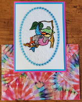 Greeting Cards - Embroidered  Approx 5 1/2 x 7 1/2