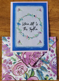 Greeting Cards - Embroidered  Approx 5 1/2 x 7 1/2